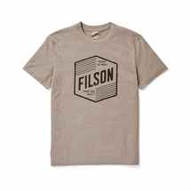 Filson Mens Buckshot T-Shirt SANDSTONE