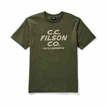 Filson Mens Outfitter Graphic T-Shirt OTTERGREEN
