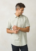 Prana Mens Lukas Short Sleeve Slim Shirt