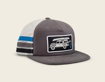Howler Brothers Pilgrimage Snapback - Grey Stripes