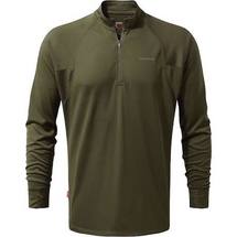 Craghoppers Mens NosiLife Nelson LS Half-Zip