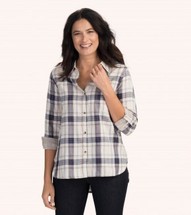 Hatley Womens Autumn Plaid Sadie Button Down AUTUMNPLAID