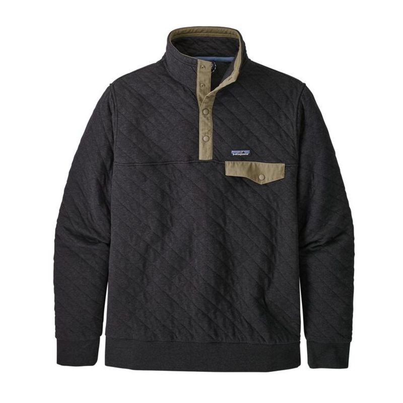 Patagonia Mens Cotton Quilt Snap T Pullover