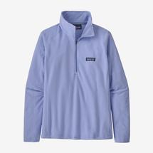 Patagonia Womens Micro D 1/4-Zip Fleece PPLE