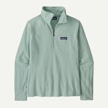 Patagonia Womens Micro D 1/4-Zip Fleece VRTB