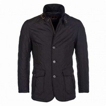 Barbour Mens Lutz Quilted Jacket BLACK