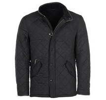 Barbour Mens Powell Quilted Jacket BLACK