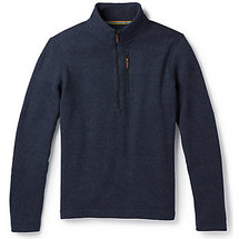 Smartwool Mens Hudson Trail Fleece Half Zip Sweater