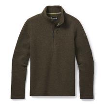 Smartwool Mens Hudson Trail Fleece Half Zip Sweater MILITARYOLIVE