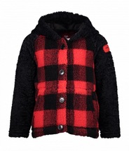Obermeyer Boys Avenger Fleece Jacket RED