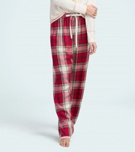 Hatley Womens Christmas Plaid Cozy Lounge Bottoms