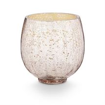 Illume Holiday Shine Small Crackle Glass Candle