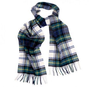 Barbour New Check Tartan Scarf DRESSGORDON