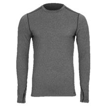 Hot Chillys Mens Micro-Elite Chamois Crewneck GRANITE