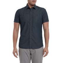Grayers Mens Townsend Dobby Short Sleeve Shirt