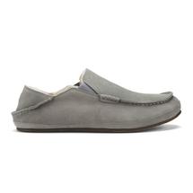 Olukai Mens Moloa Slipper GWGW/SHARKSKIN