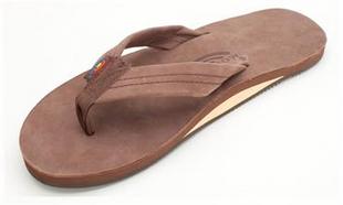  Rainbow Men's Single Layer Premier Leather With Arch Support