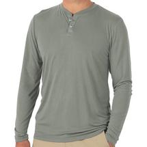 Free Fly Mens Bamboo Cruiser Henley SAGEBRUSH