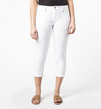 Jag Jeans Womens Easton Utility Pant WHITE