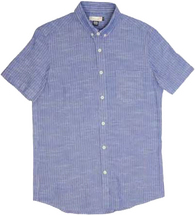 Oxford Lads Mens Light Blue S/S Shirt LTBLUE