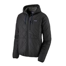 Patagonia Men's Diamond Quilted Bomber Hoody BLK