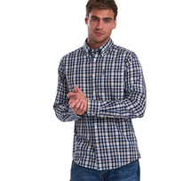 Barbour Men's Country Check 2 Tailored Shirt BLUE