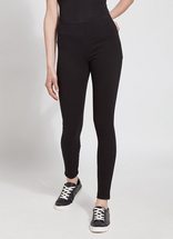 LYSSE WOMENS TOOTHPICK DENIM LEGGING BLACK