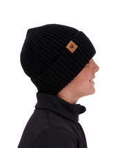 Obermeyer Boys Baltimore Knit Hat BLACK