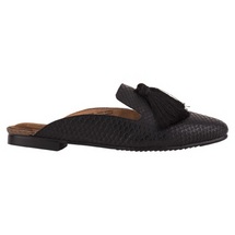 Mark Jenkins Women's Tassle Mule BLK