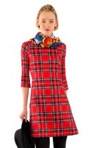 Gretchen Scott Women's Duke Of York Button Up Buttercup Dress PLAID