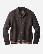 Pendleton Men's Shelter Bay Cardigan SHLTRBBRWN