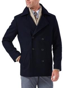 hart schaffner marx peacoat