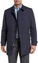 Hart Schaffner Marx Men's Raincoat w/Down Zip-Out Liner NAVY
