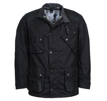 Barbour Men's Icons International Wax Jacket BLACK