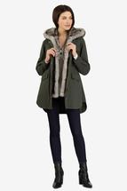 Tribal Women's 3-In-1 Coat DKLEAF