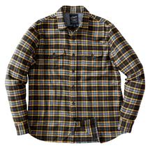 Grayers Men's Tartan Heritage Flannel Shirt CHAR/GOLD