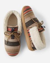 Pendleton Women's Cabin Fold Slippers 252ACADIASTRIPE