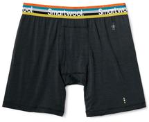 Smartwool Men's Merino 150 Micro Stripe Boxer Brief CHARCOAL