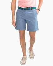 Southern Tide Men's Oxford Channel Marker Short DARKDENIM