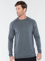 Tasc Performance Men's Carrollton L/S Tee BLKHEATHER