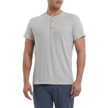 Grayers Men's Madison Jaspe S/S Henley MICROCHIP