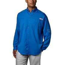 Columbia Men's PFG Tamiami II Long Sleeve Shirt - Vivid Blue 