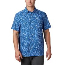 Columbia Men’s PFG Super Slack Tide Camp Shirt VIVIDBLUEGAME