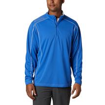 Columbia Men’s PFG Low Drag 1/4 Zip Top VIVIDBLUE