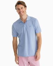 Southern Tide Men's Jack Heather Pique Performance Polo HHBLUE