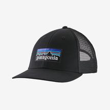 Patagonia Men's P-6 Logo LoPro Trucker Hat BLK