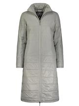Anorak Women's Quilted Nylon Duster PEWTER
