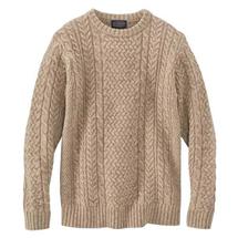 Pendleton Men's Shetland Fisherman Sweater COYOTE