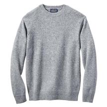 Pendleton Men's Shetland Crew Sweater GREYHEATHER