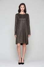 Joh Apparel Women's Aurora Print Dress GEOMETRICGREEN